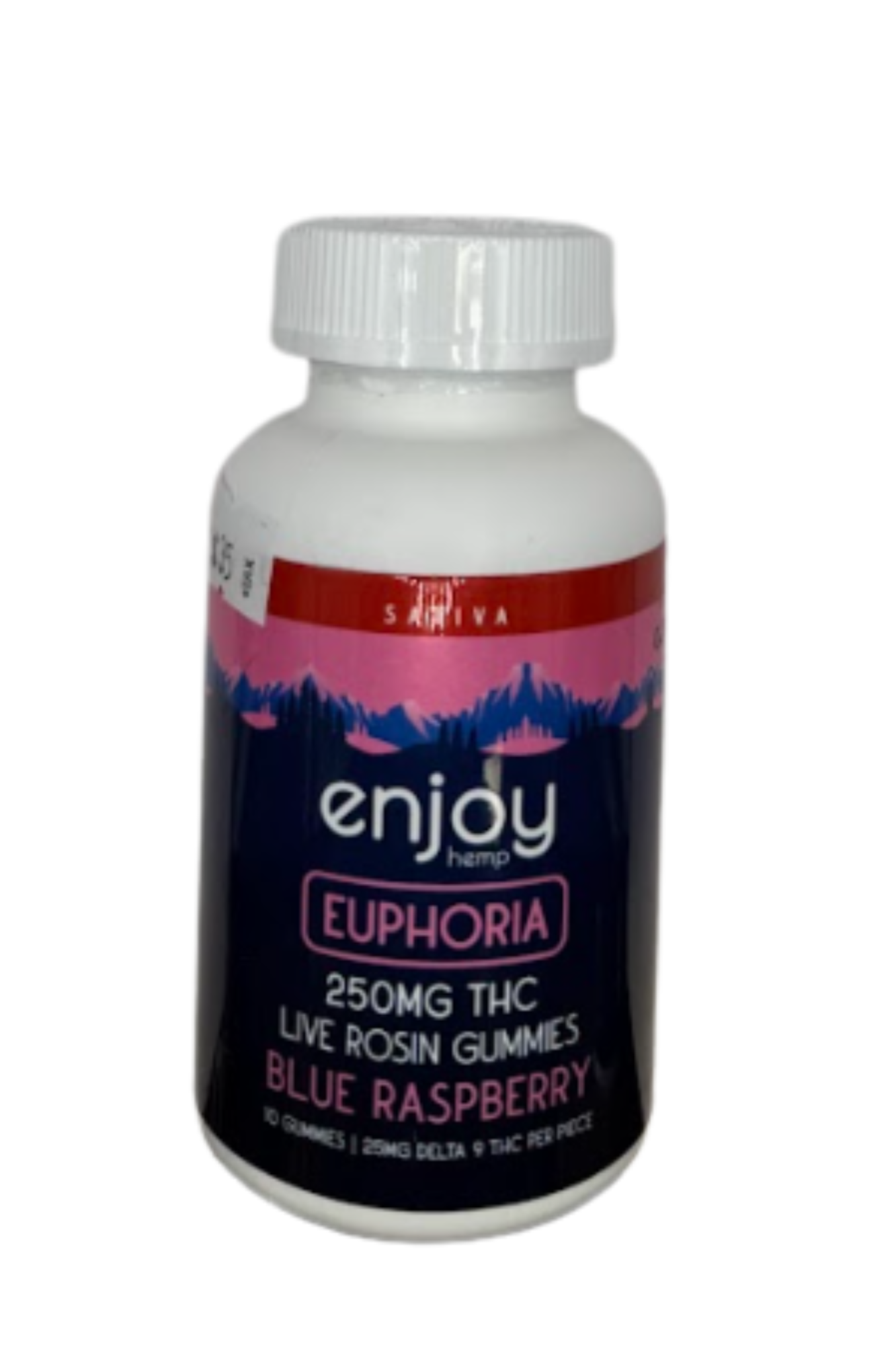 Enjoy D9 25mg 10ct Live Rosin Gummies