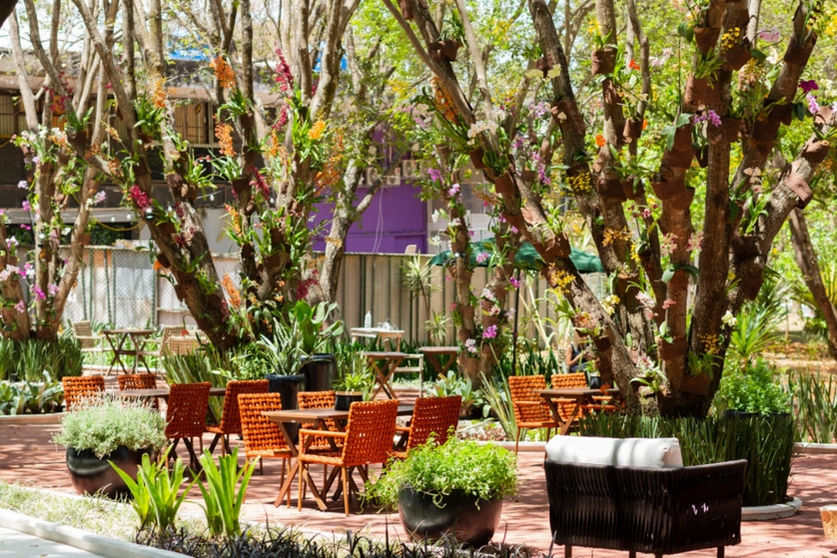 Área externa de Restaurante 