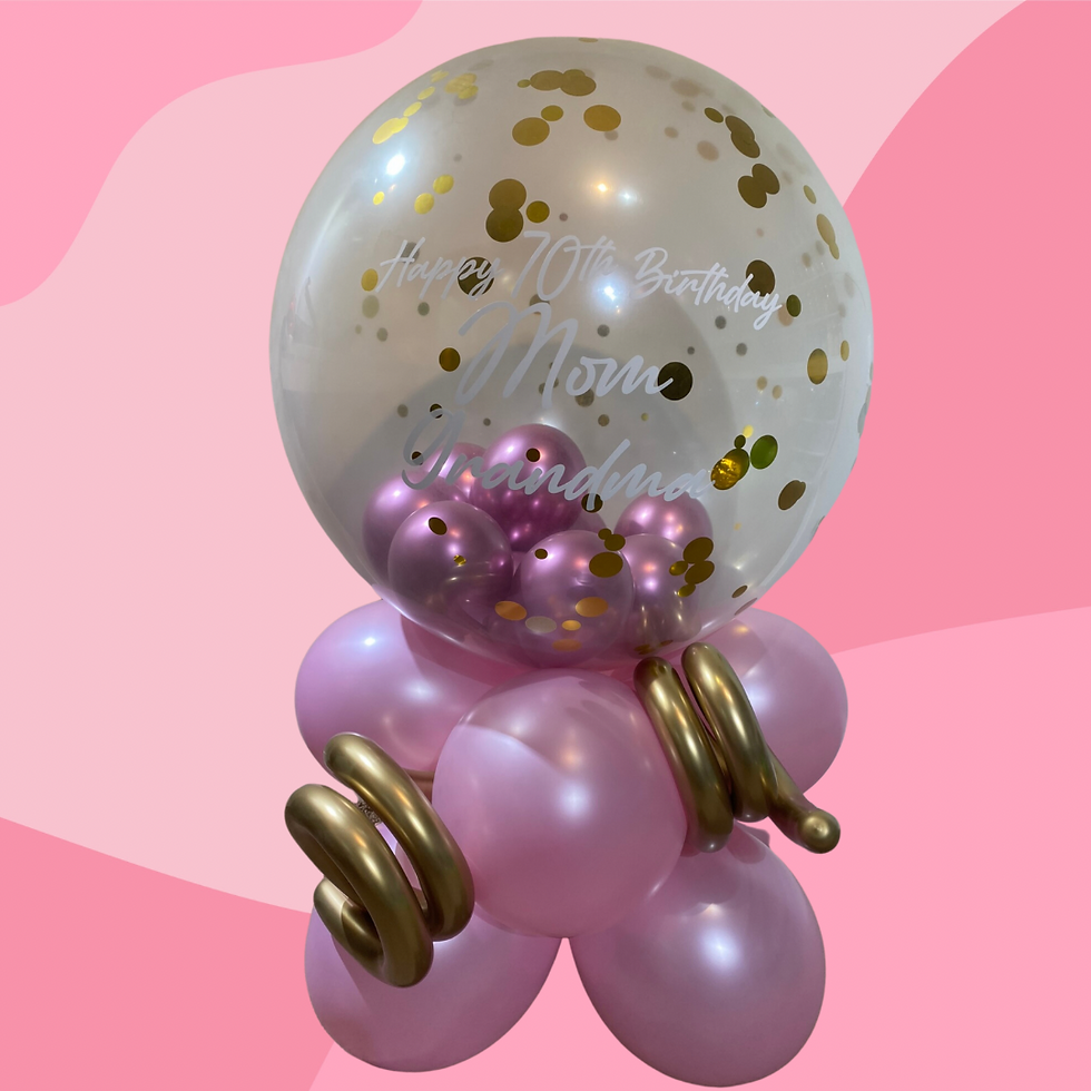 Thumbnail: Custom Colour Jumbo Bubble