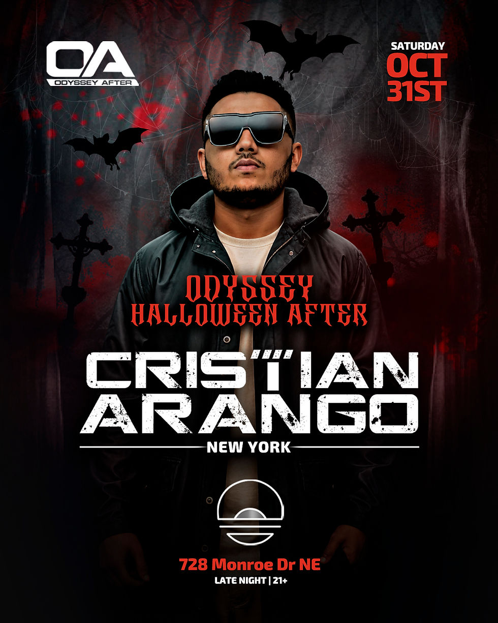CRISTIAN ARANGO at ODYSSEY AFTER