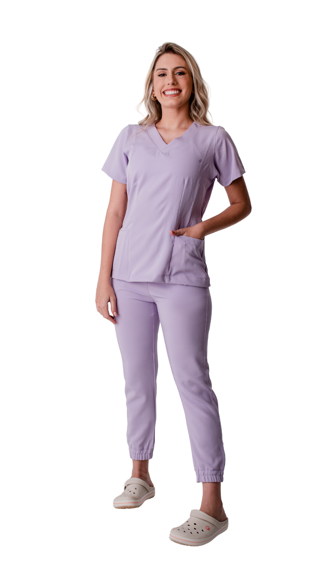 Scrub Mania Feminino Lilás
