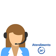 Icone de atendimento para a empresa AlpaClean