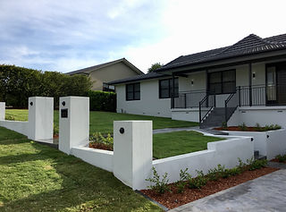 West pennant hills retaining wall