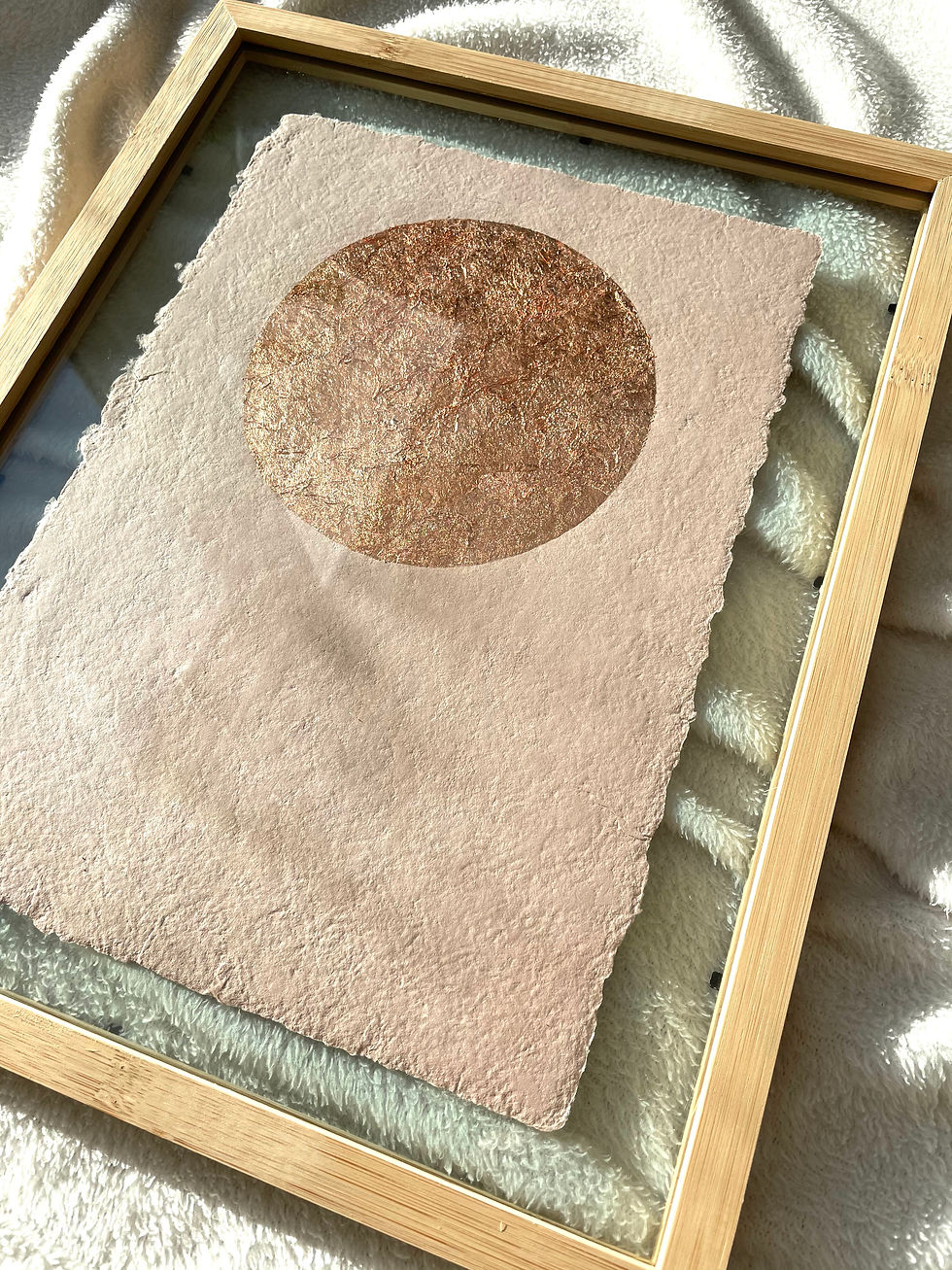 Thumbnail: Fotolijst zwevend hout