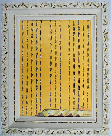 CRC Excavation 16X20 framed Acrylic on c