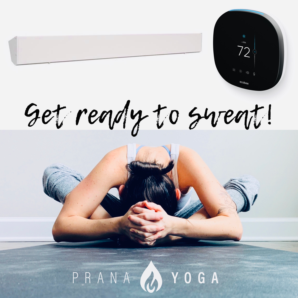 Infrared heat for the ultimate hot yoga experience