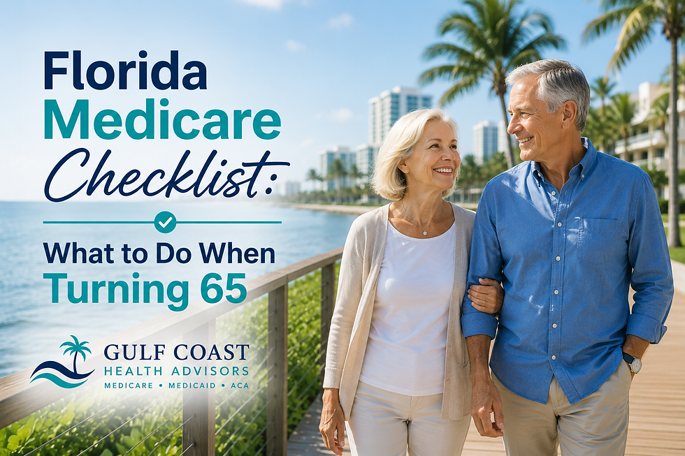 Florida Medicare Checklist: What to Do When Turning 65