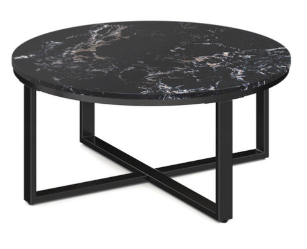 Thumbnail: Kora coffee table in black quartz
