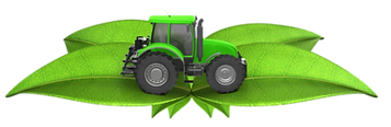 tractor_on_green_leafs_400_clr_13547.png