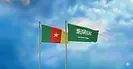 Saudi E-Umrah Visa for Cameroon citizens � Cameroon and Saudi Arabia flags representing online Saudi visa eligibility for Cameroonians