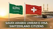 Get your Saudi Arabia Umrah e-visa quickly from Switzerland. We offer a simple online application process with fast approvals. Start your journey now!
