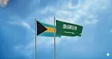 Saudi E-Tourist Visa for Bahamas citizens – Bahamas and Saudi Arabia flags representing online Saudi visa eligibility for Bahamians