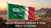 Traveling from Italy for Umrah? Secure your Saudi Arabia e-visa in minutes through our easy online platform. Apply now for fast processing!