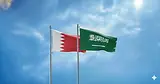 Saudi E-Tourist Visa for Bahrain citizens – Bahrain and Saudi Arabia flags representing online Saudi visa eligibility for Bahrainis