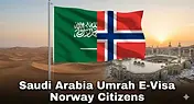 Traveling from Norway for Umrah? Secure your Saudi Arabia e-visa in minutes through our easy online platform. Apply now for fast processing!