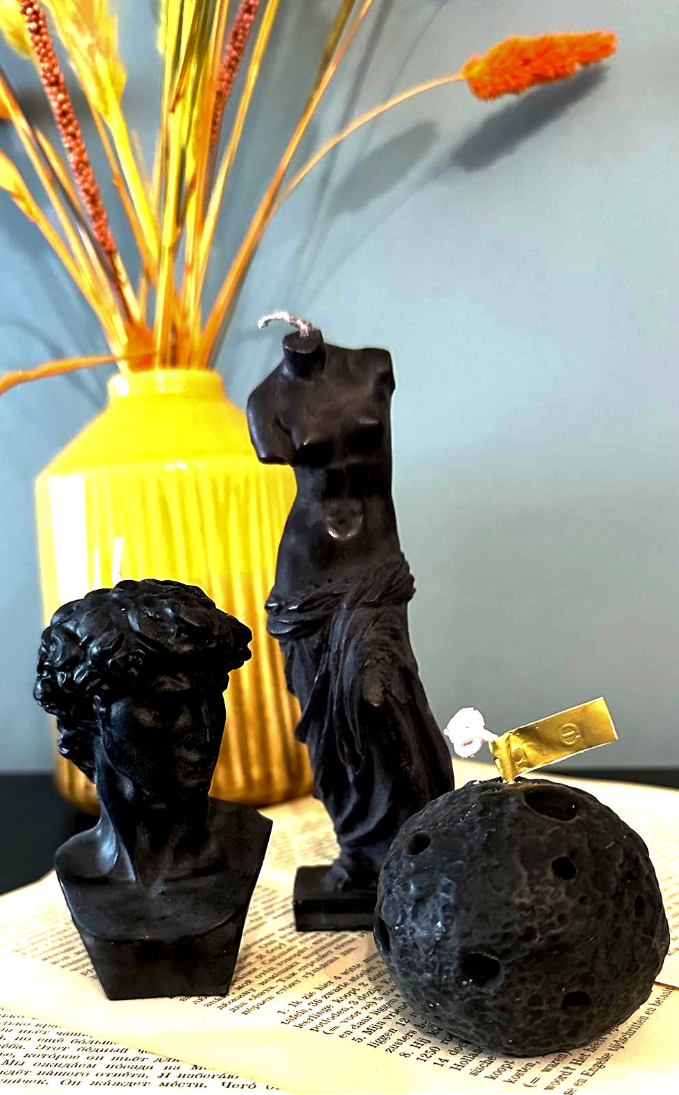 Cadeau Set - Kaars - Speciale Decoratie Set - Set van 3 - Model H - Geschenk Set