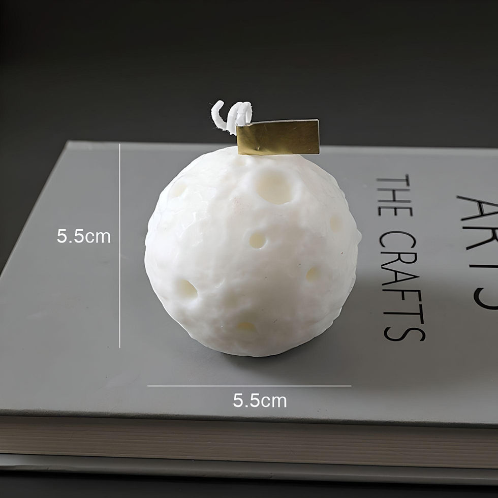 Thumbnail: Cadeau Set - Kaars - Speciale Decoratie Set - Set van 3 - Model A - Geschenk Set