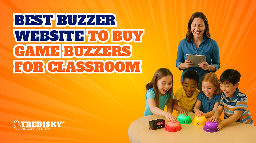 Best Buzzer Website to Buy Game Buzzers for Classroom