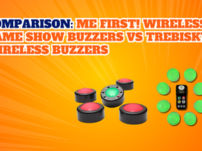 Comparison: Me First! Wireless Game Show Buzzers vs Trebisky Wireless Buzzers