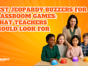 Best Jeopardy Buzzers for Classroom Games: What Teachers Should Look For