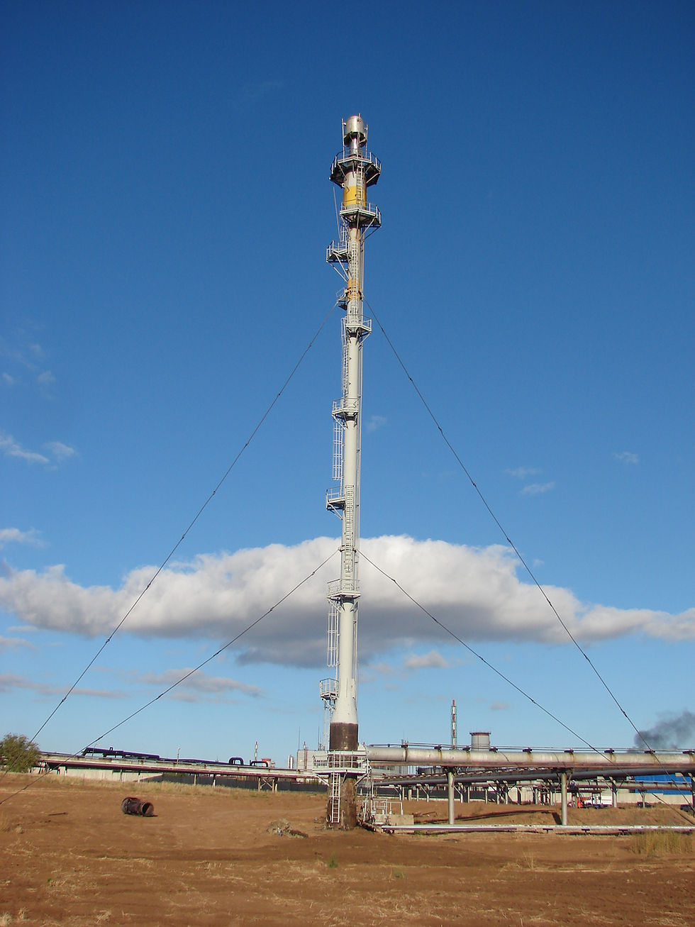 Установка факельная для сжигания ПНГ