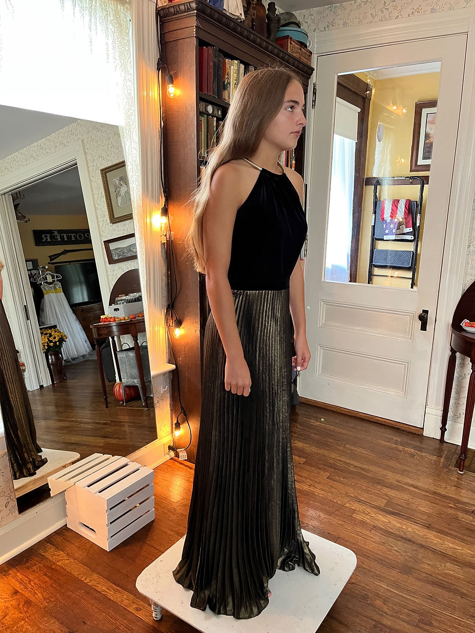 Thumbnail: Laundry by Shelli Segal Halter Floor Length P48