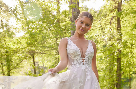 thistle bridesmaid dress Willowby by Watters Thistle