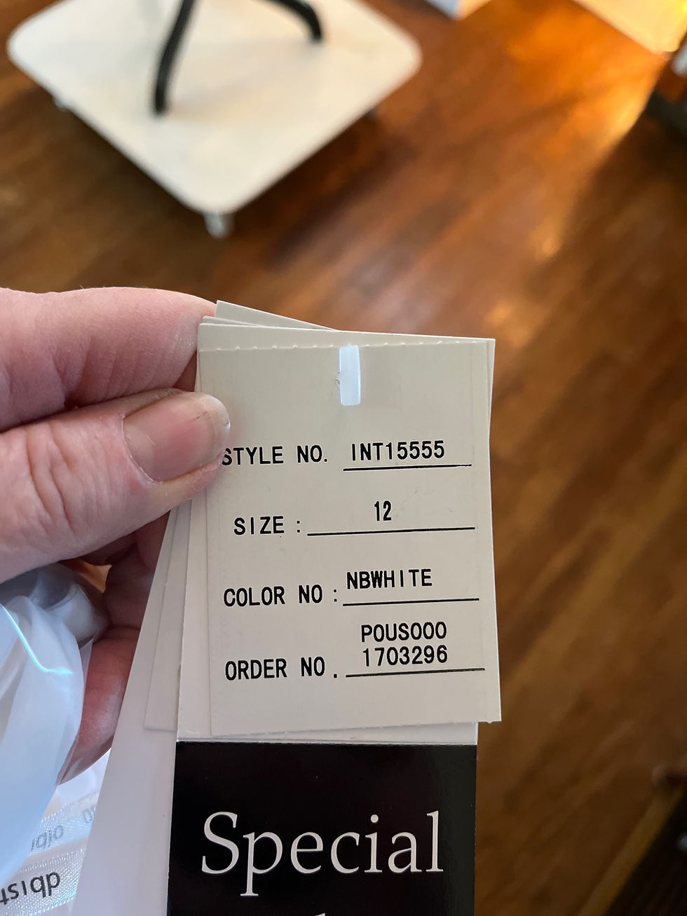 Thumbnail: DB Studio Strapless Chiffon w/Rouching Size 12 DB01