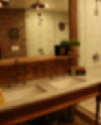 Custom vanity marble countertop