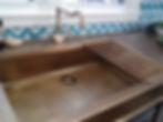 Beautiful european copper sink