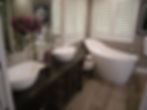 Slipper tub and semi vessel sinks