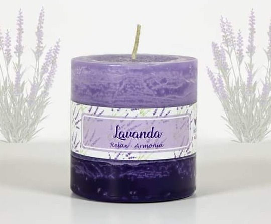 Miniatura: VELA AROMÁTICA LAVANDA