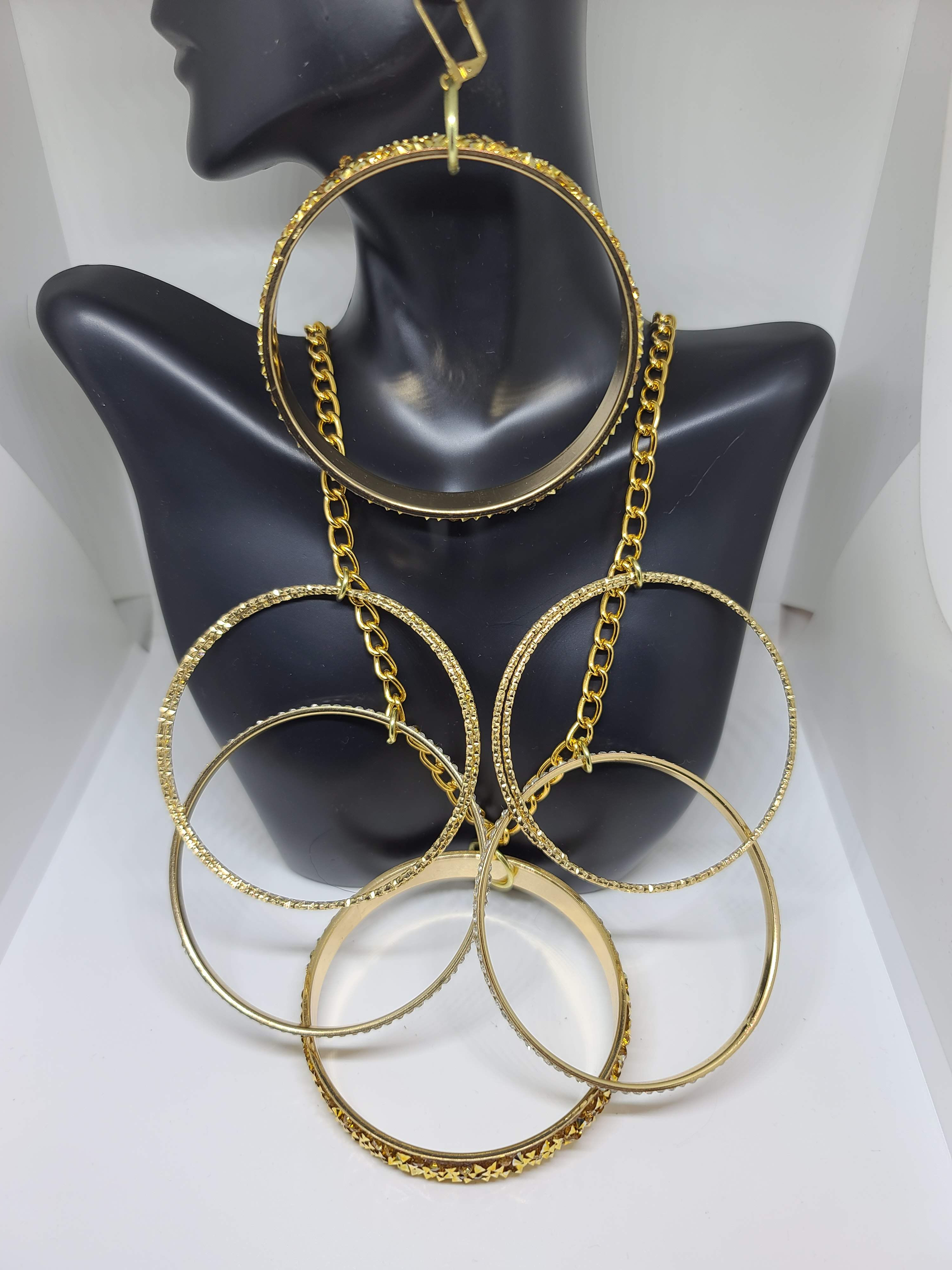 Bangle necklace set