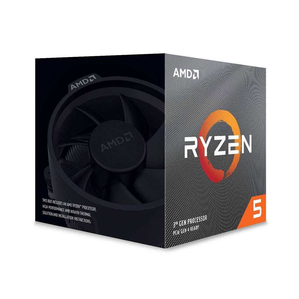 AMD Ryzen 5 3600X 6-Core, 12-Thread Unlocked Desktop Processor with Wraith Spire