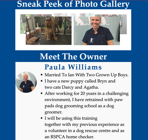 Paula's Pooch Parlour - Meet The Owner