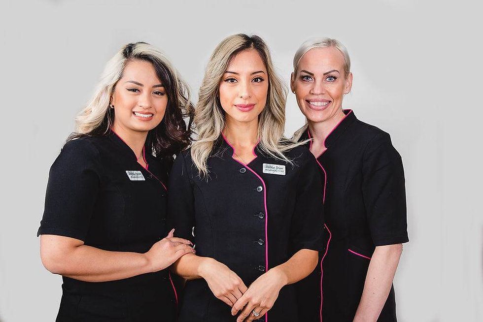 Dupsu Hoang, Daina Tran ja Heidi Aalto