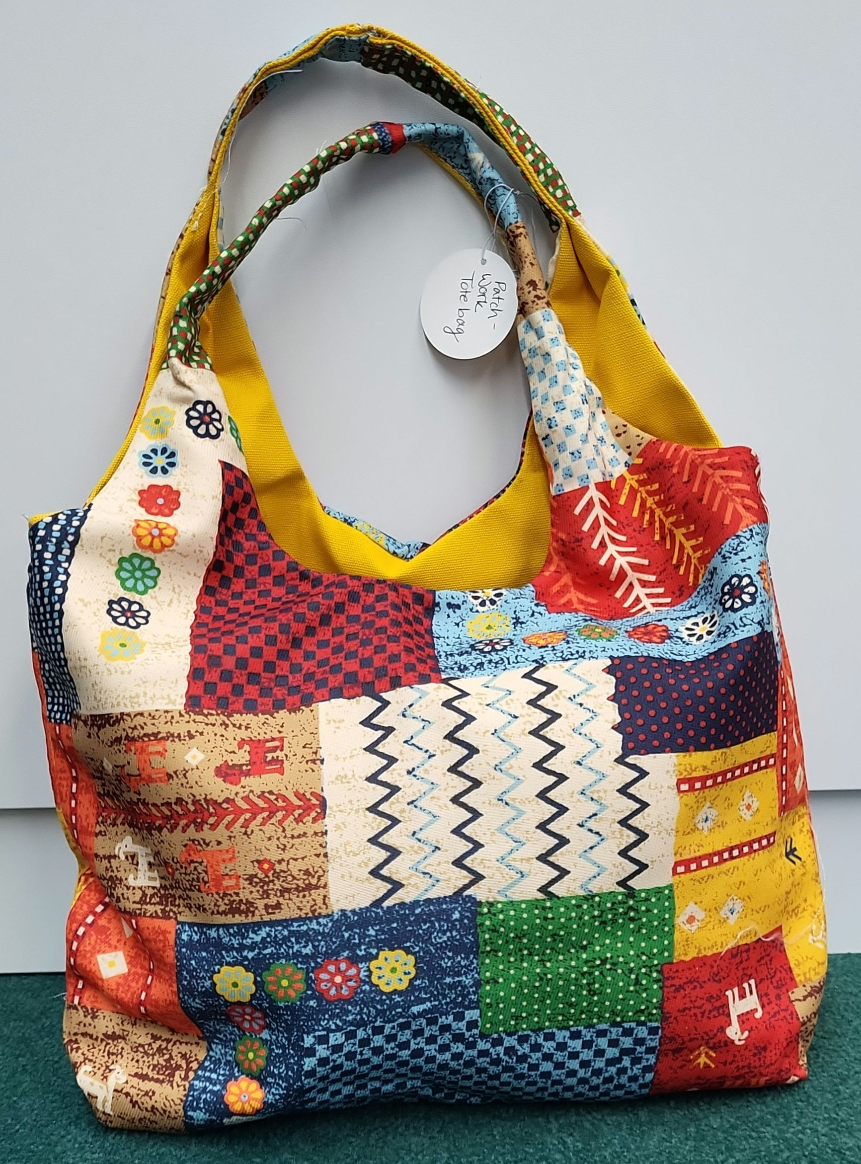 Patch Work Tote Bag