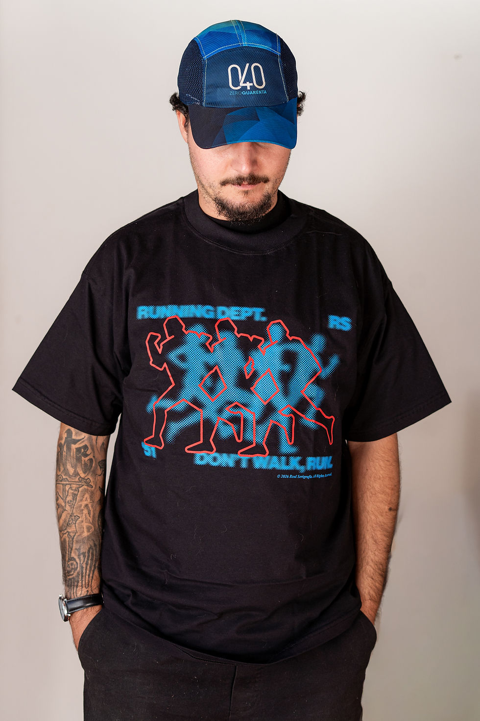 Miniatura: Camiseta Oversized Unissex Running Dept.