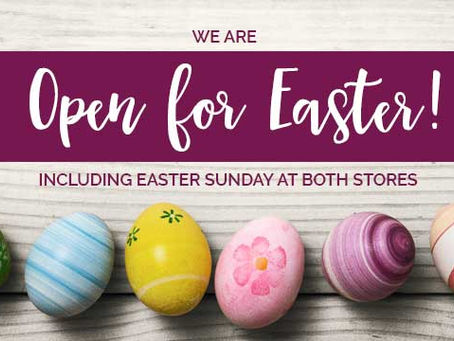Bexley Garden Centres are open Easter weekend
