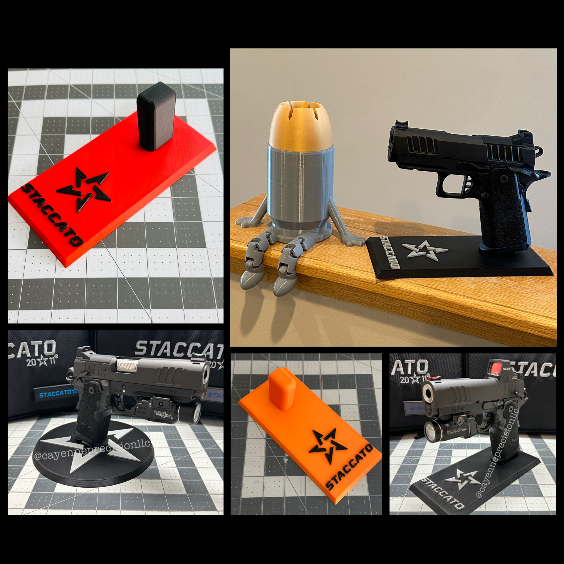 CP Staccato Stand and Biggie Bullet Buddy Bundle