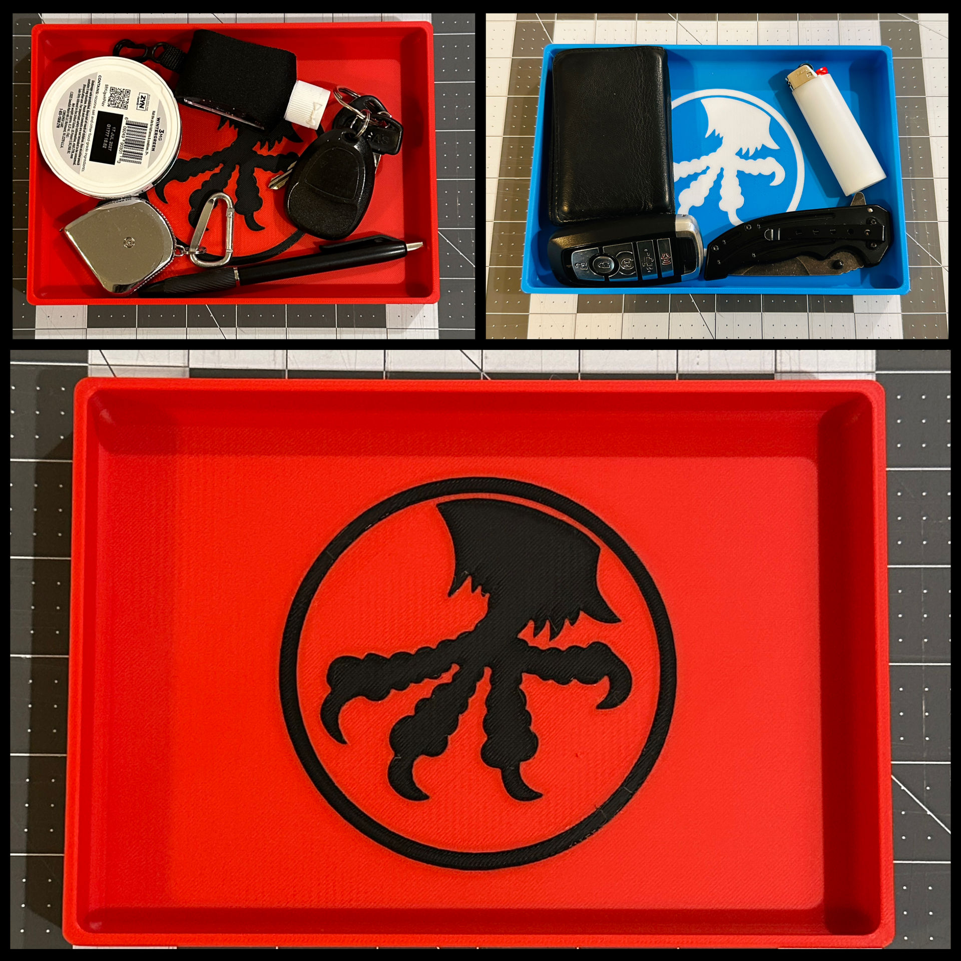 Microtech Themed EDC Dump Tray/Tool Tray