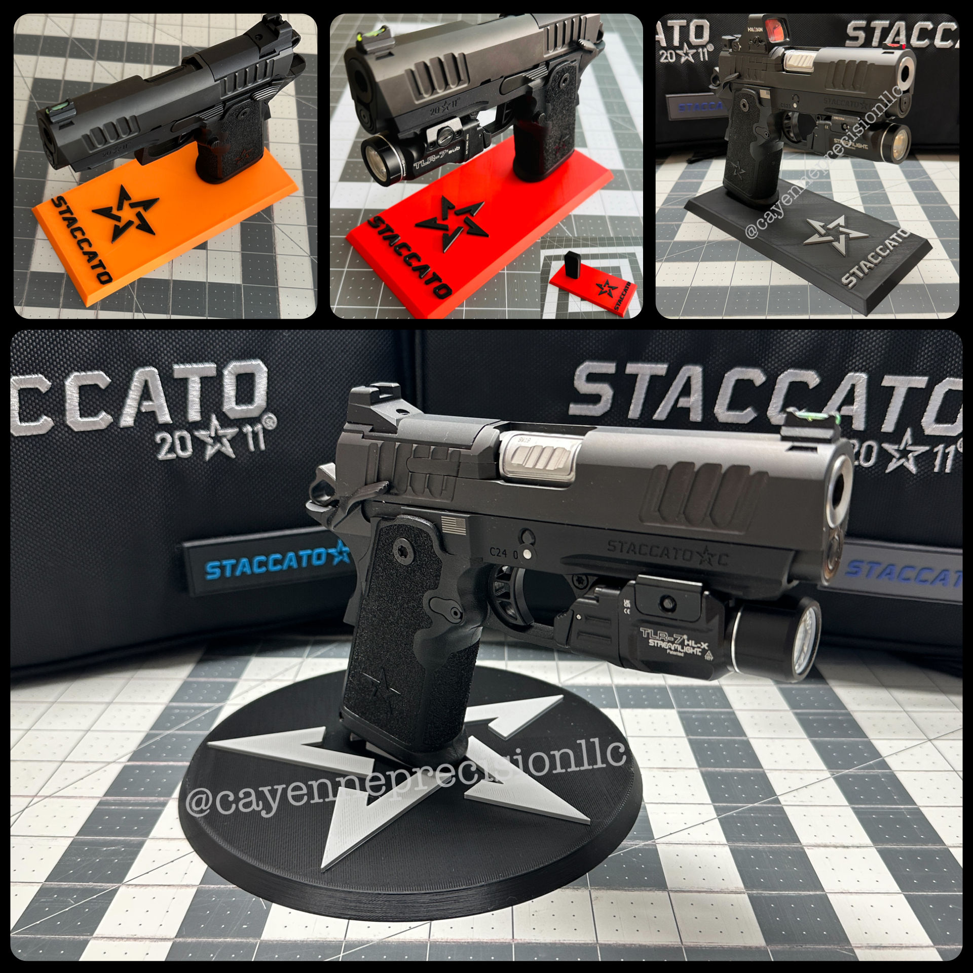 CP Gun Stand for Staccato