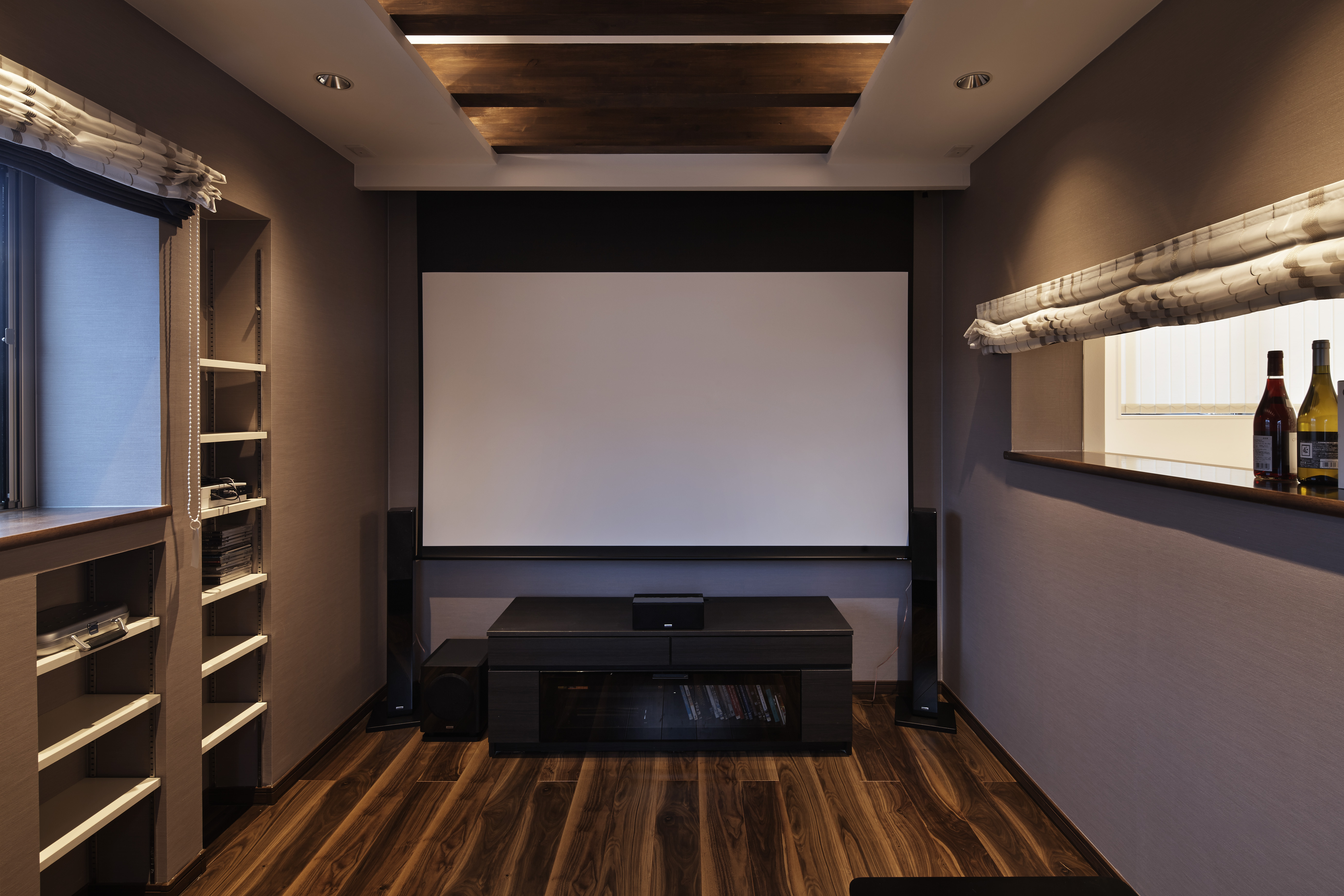 シアタールームのある家 Akishitaarchitect シアタールームのある家 Akishitaarchitect