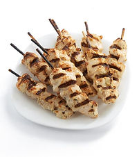 Chicken Skewer appetizers prepared in the Arizona Broadway Theatre kitchen