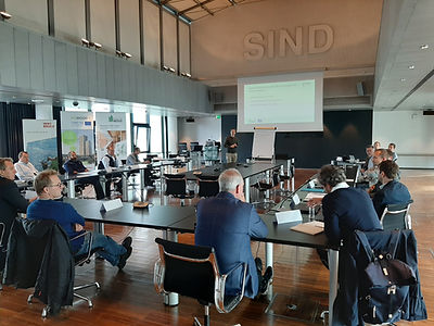 Participants attending Build-in-Wood workshop in Innsbruck's City Hall