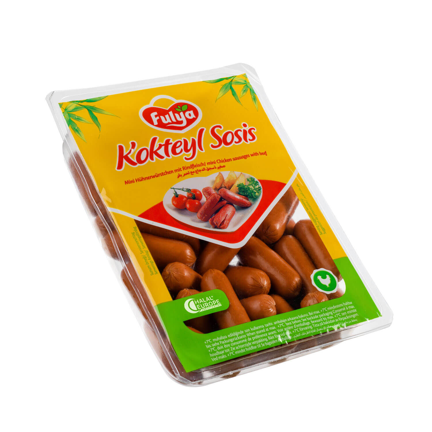 Fulya Mini Kip/Rundvlees Worstjes 350g