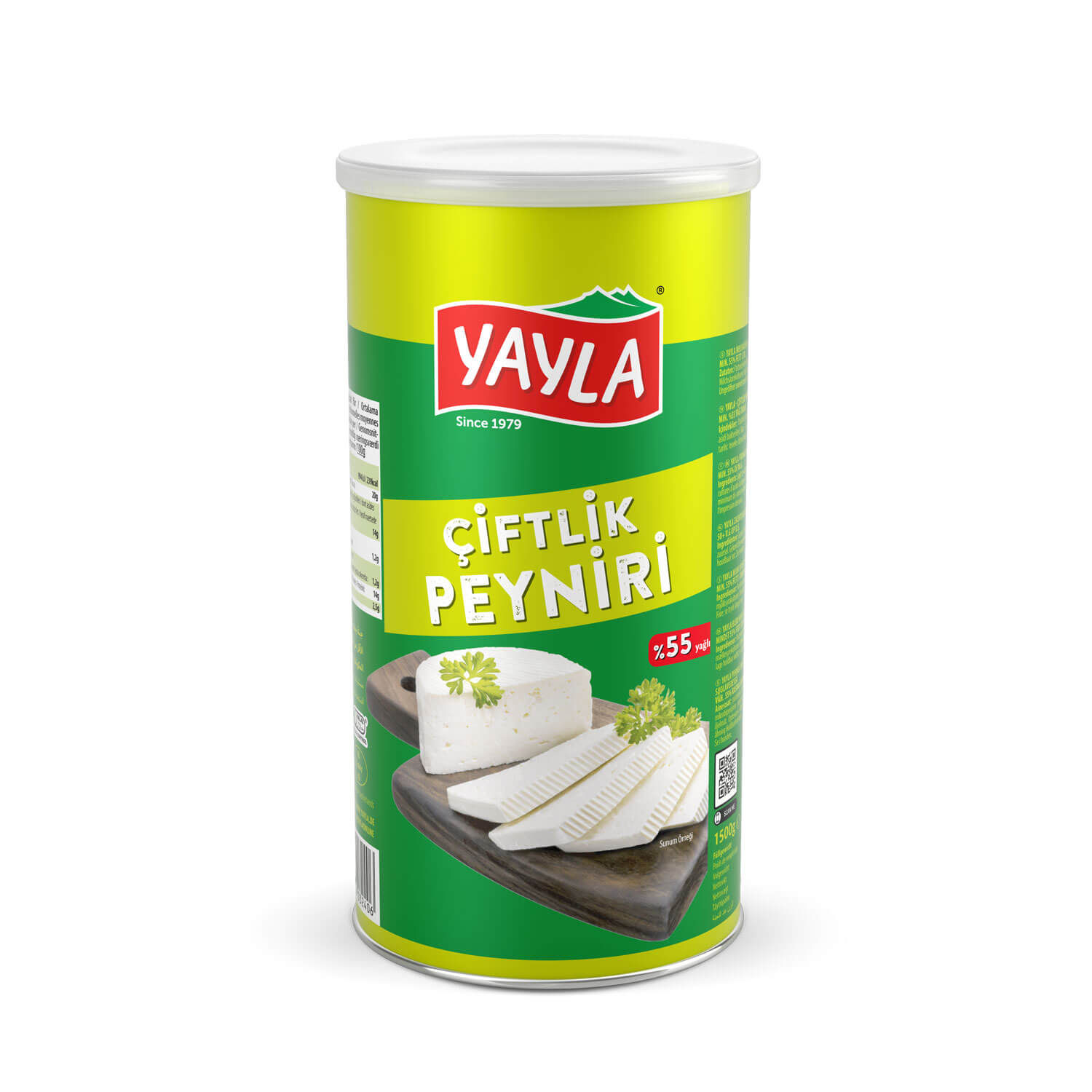 Yayla Witte Kaas gemaakt van koemelk (55% vet) 800g