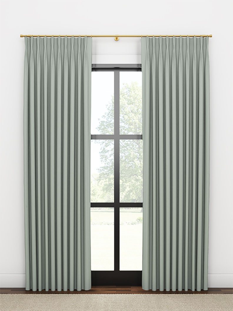 Thumbnail: Colonial Linen - Three-Finger Pinch Pleat