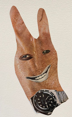 collage on acid-free paper