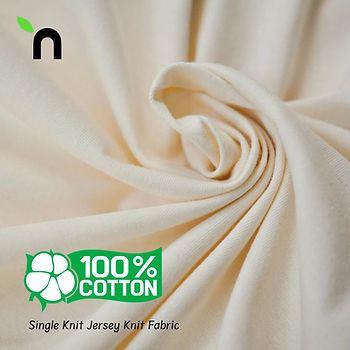 Single Knit 100% Pure Cotton for T-shirts